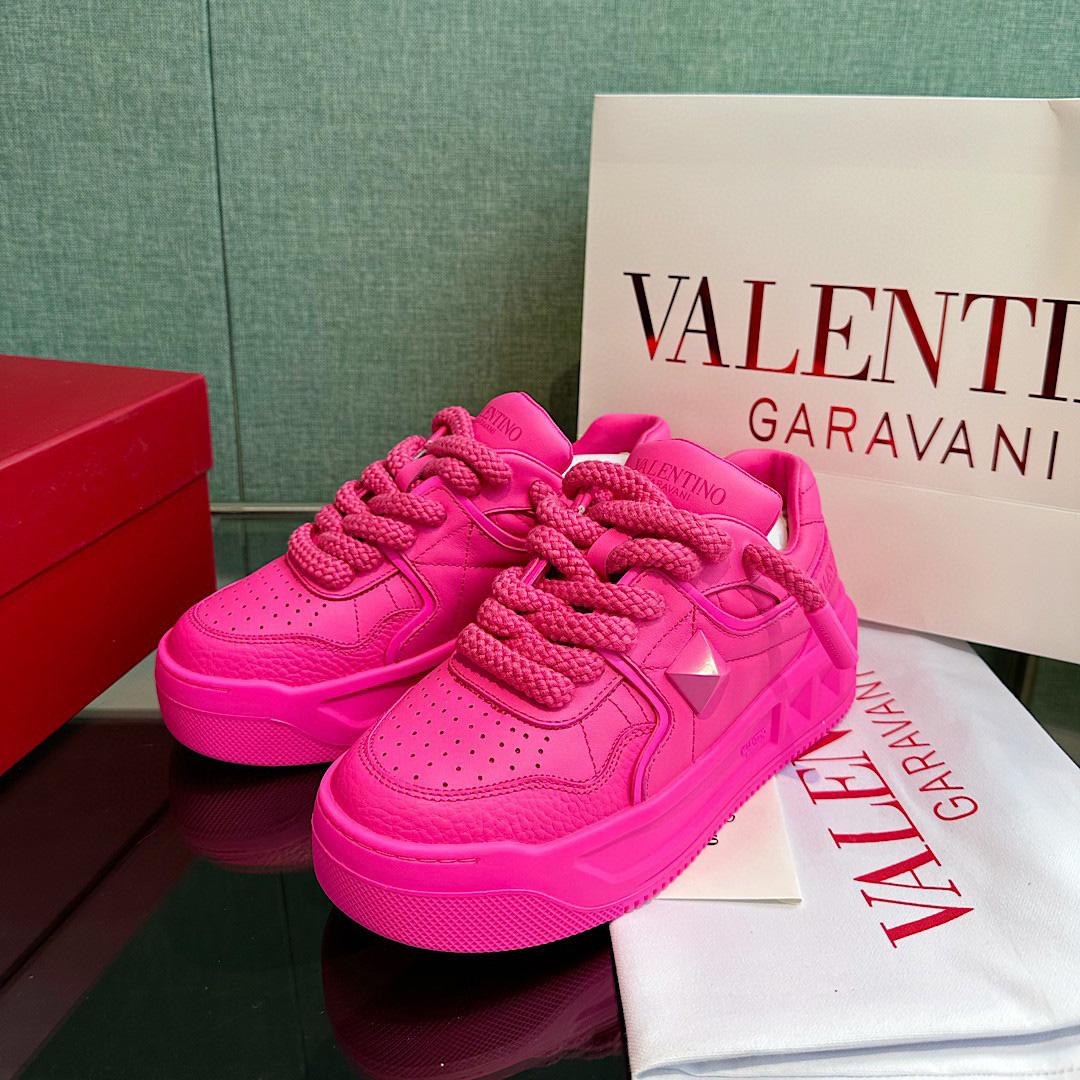 Valenti One Stud XL Nappa Leather Low-Top Sneaker - DopestKickz