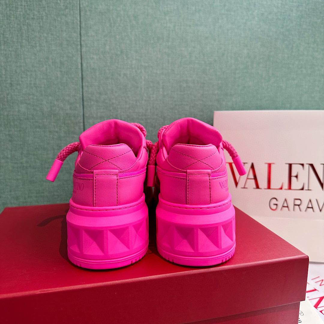 Valenti One Stud XL Nappa Leather Low-Top Sneaker - DopestKickz