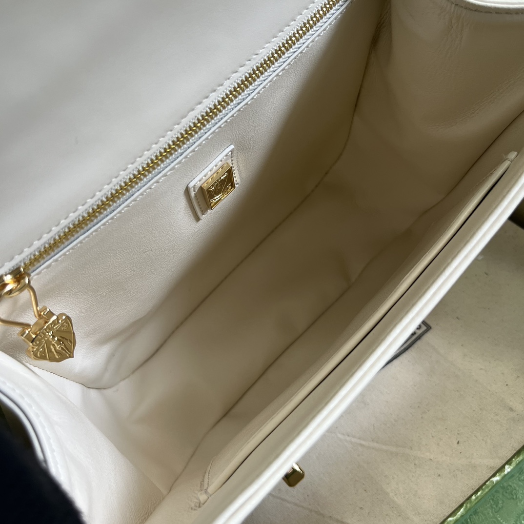 Gucci Equestrian Inspired Shoulder Bag(21-20-7cm)   - DopestKickz