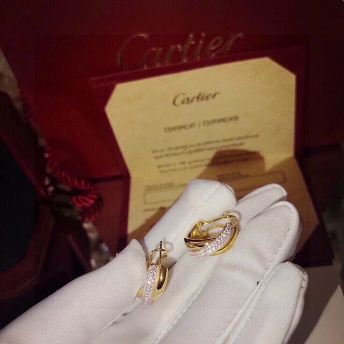 Cartier Trinity Earrings - DopestKickz