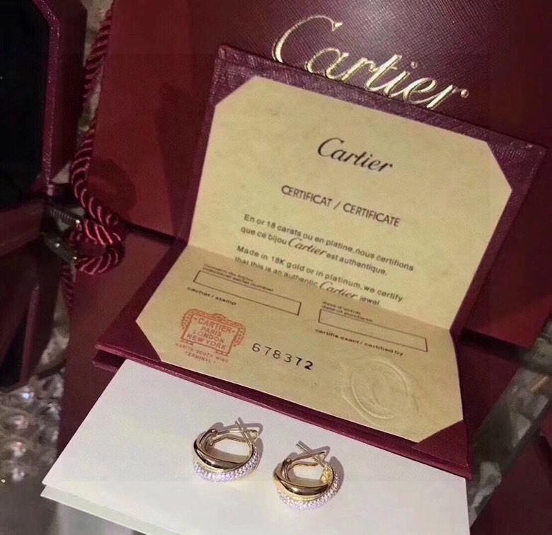 Cartier Trinity Earrings - DopestKickz
