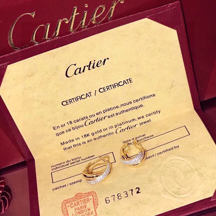 Cartier Trinity Earrings - DopestKickz