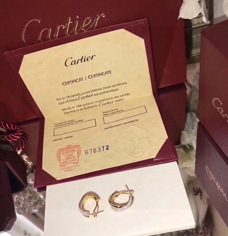 Cartier Trinity Earrings - DopestKickz