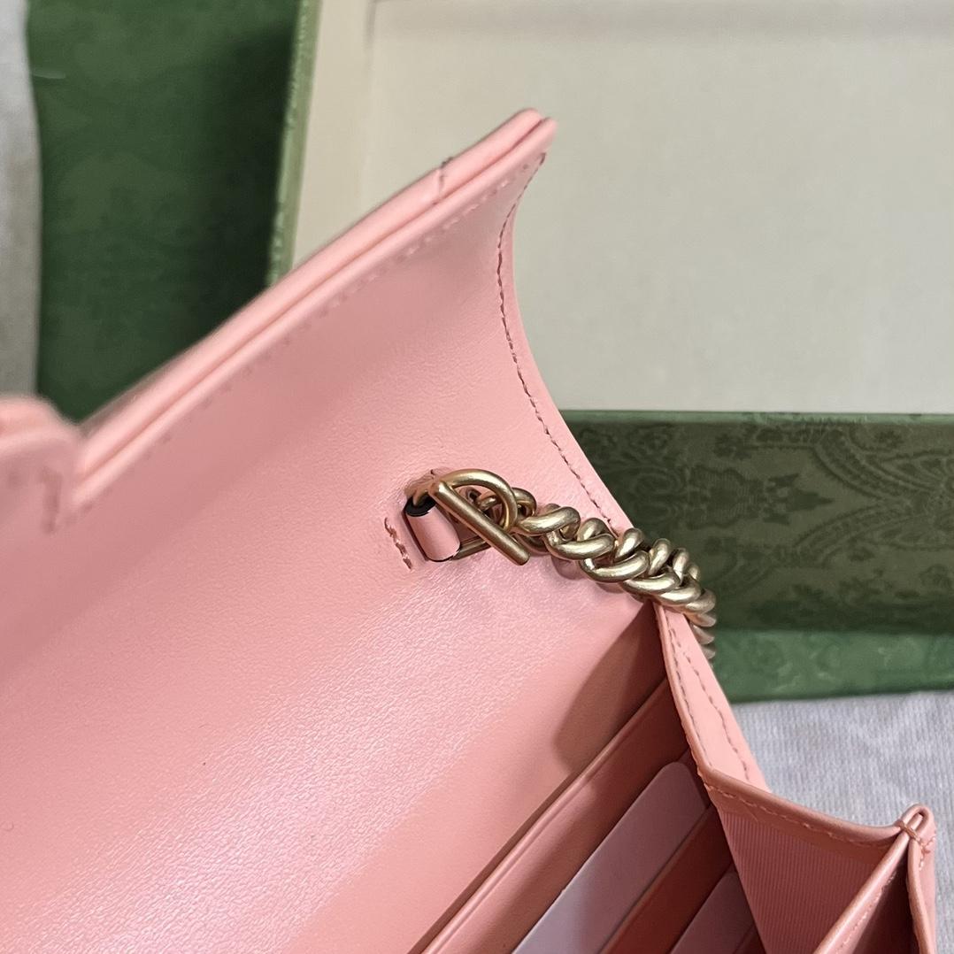 Gucci GG Marmont Matelassé Mini Bag(20-13-6cm)   - DopestKickz