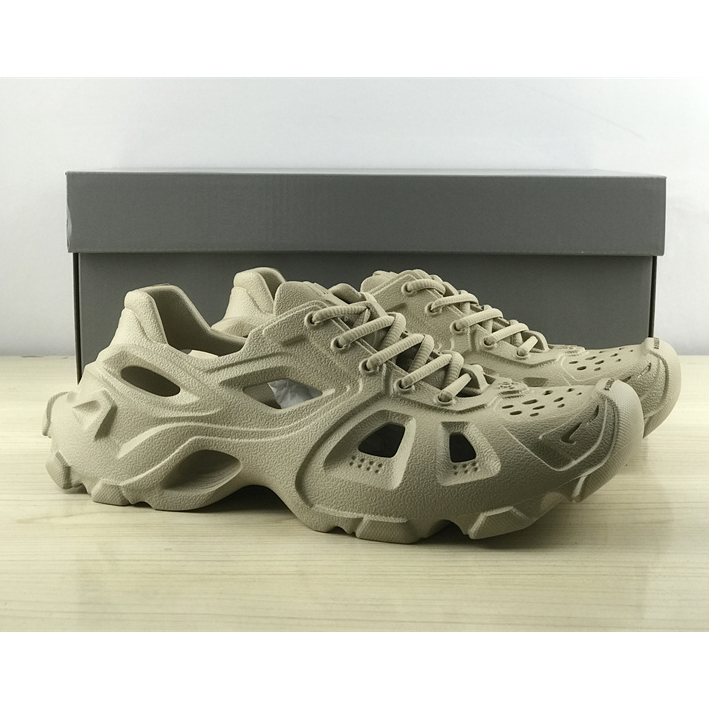 Balenciaga HD Lace-Up Sneaker In Nude - DopestKickz