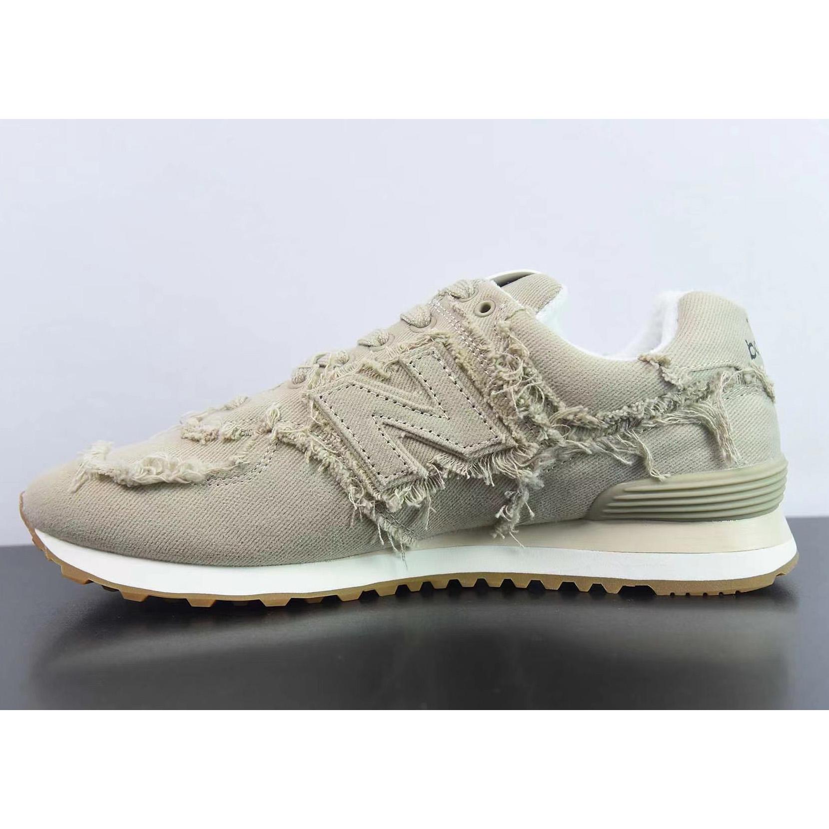 New Balance 574 x Miu Women's Miu Denim Sneakers - DopestKickz