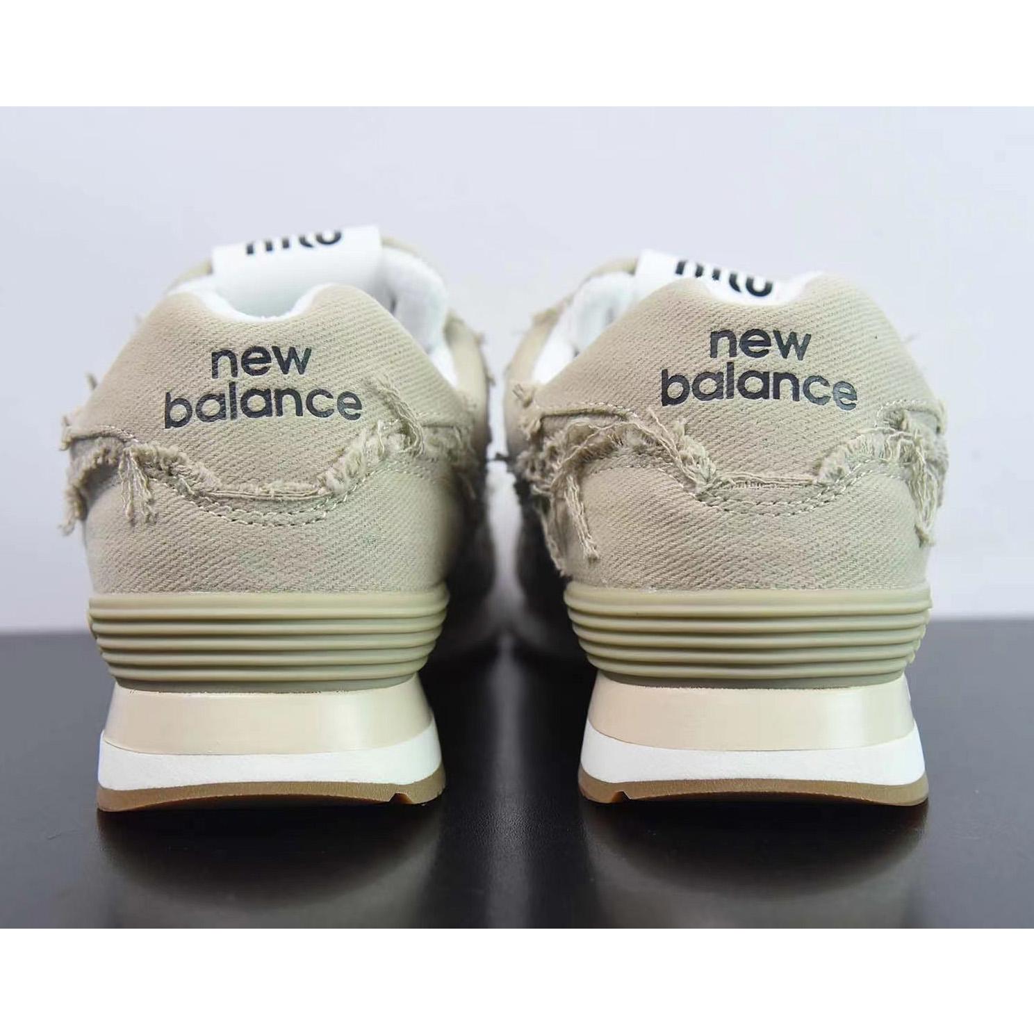 New Balance 574 x Miu Women's Miu Denim Sneakers - DopestKickz