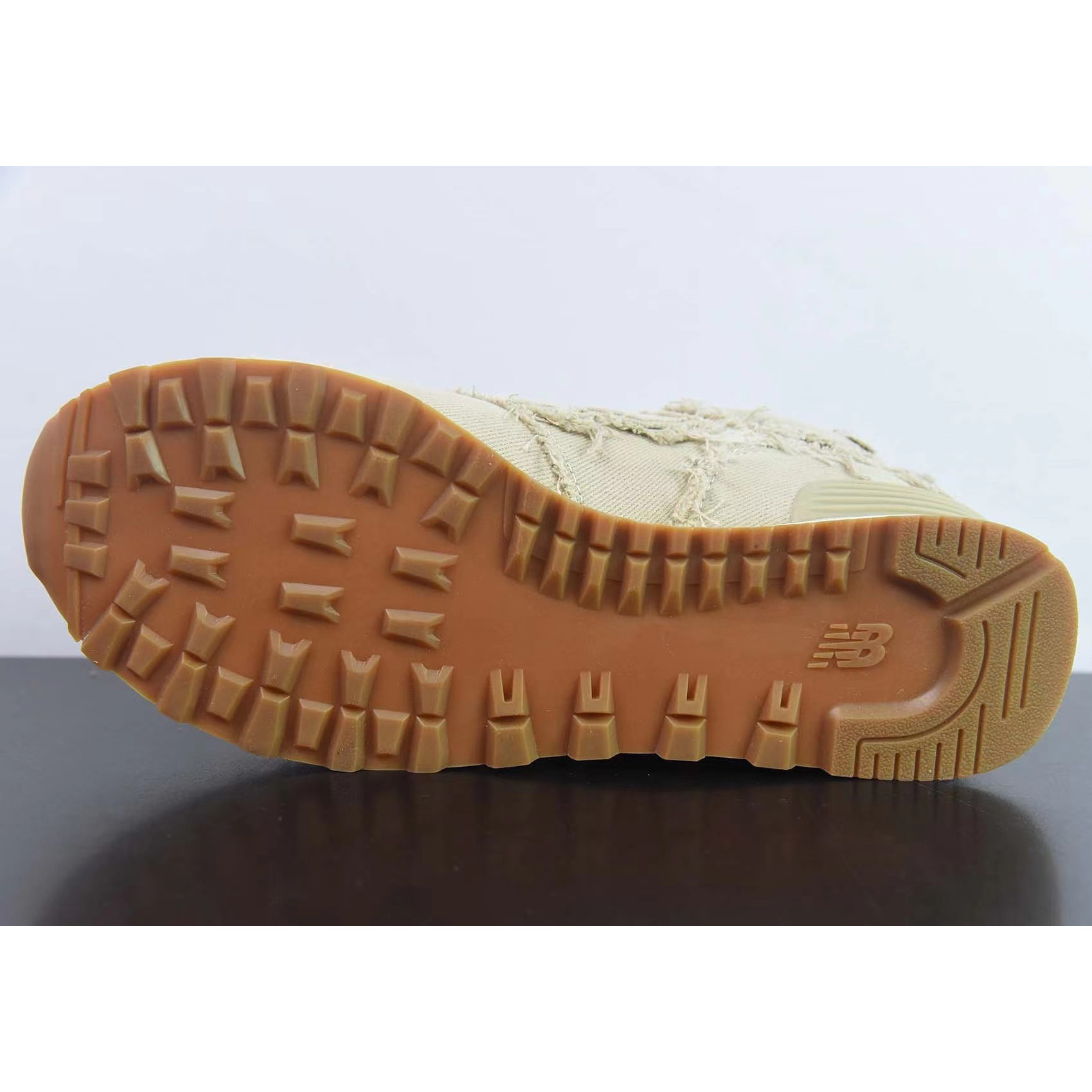 New Balance 574 x Miu Women's Miu Denim Sneakers - DopestKickz