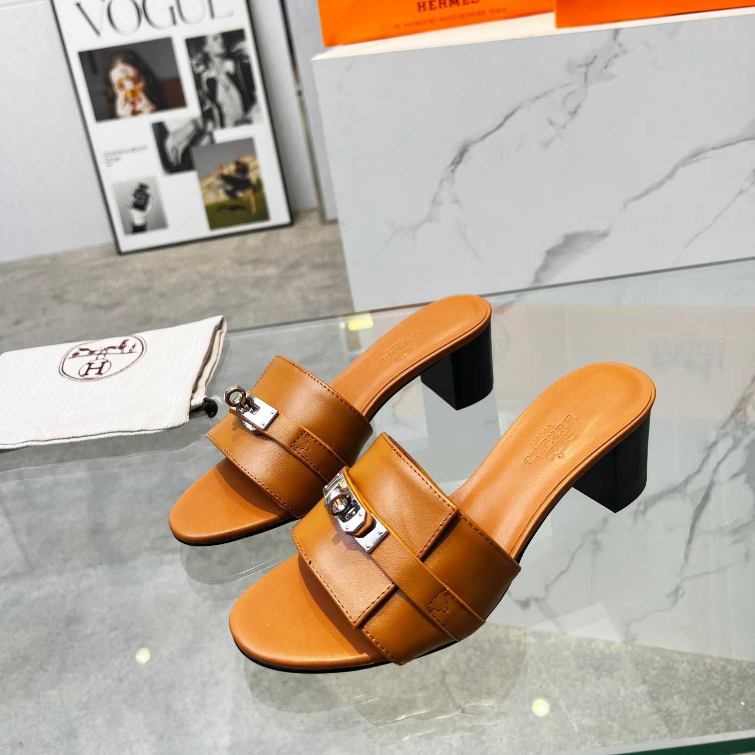 Hermes Gigi 50 Sandal - DopestKickz