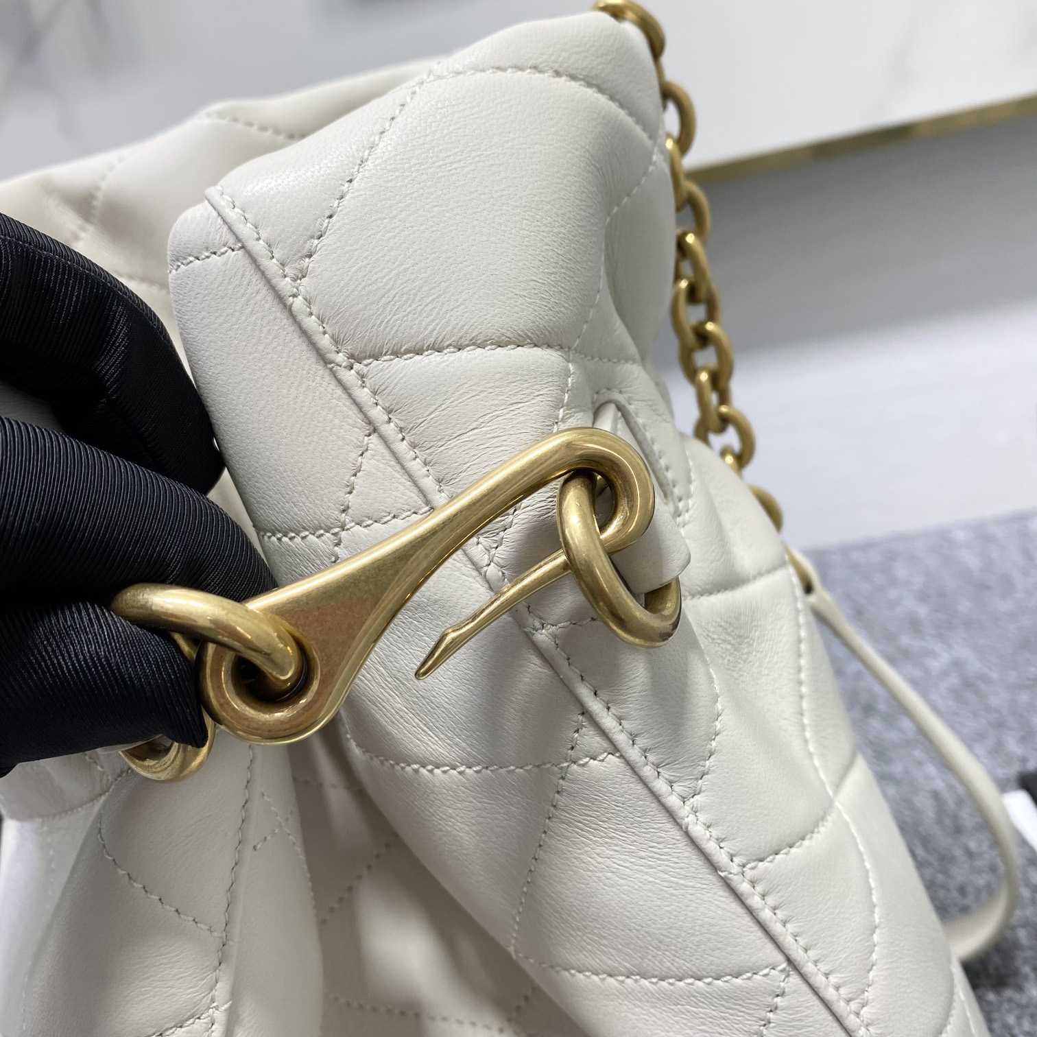 Saint Laurent Le Maillon Hook Bucket Bag(7.5x10.6x4.7cm) - DopestKickz