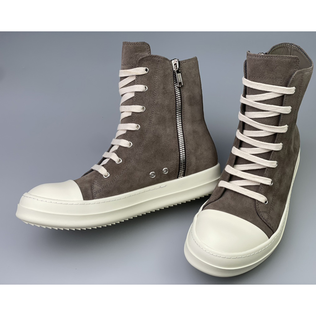 Rick Owens Strobe High-Top Sneakers - DopestKickz