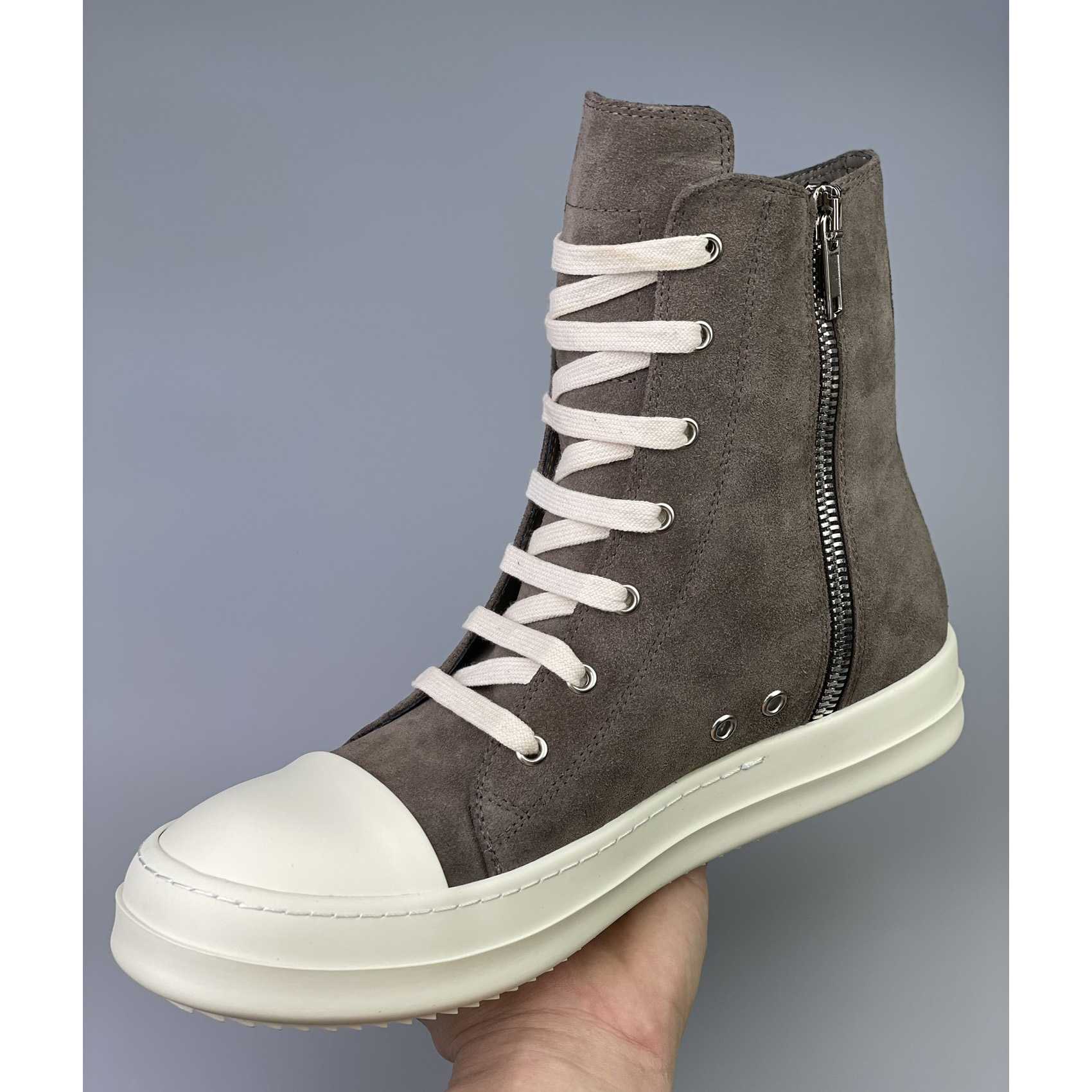Rick Owens Strobe High-Top Sneakers - DopestKickz