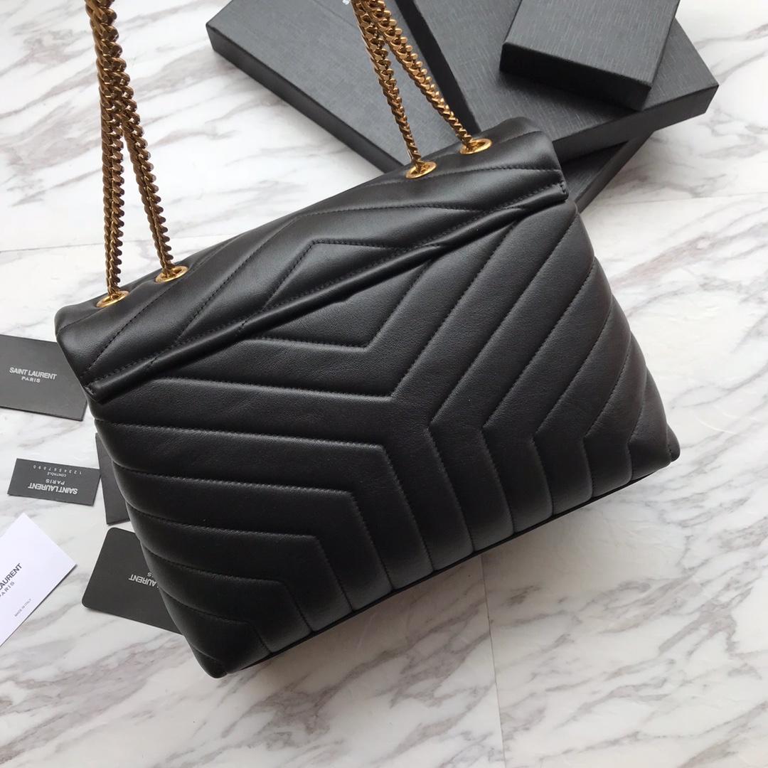 Saint Laurent Loulou Medium Chain Shoulder Bag(32x22x11CM) - DopestKickz