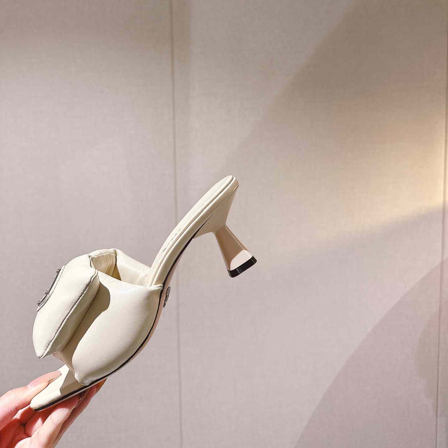 Prada Soft Padded Nappa Sandals - DopestKickz