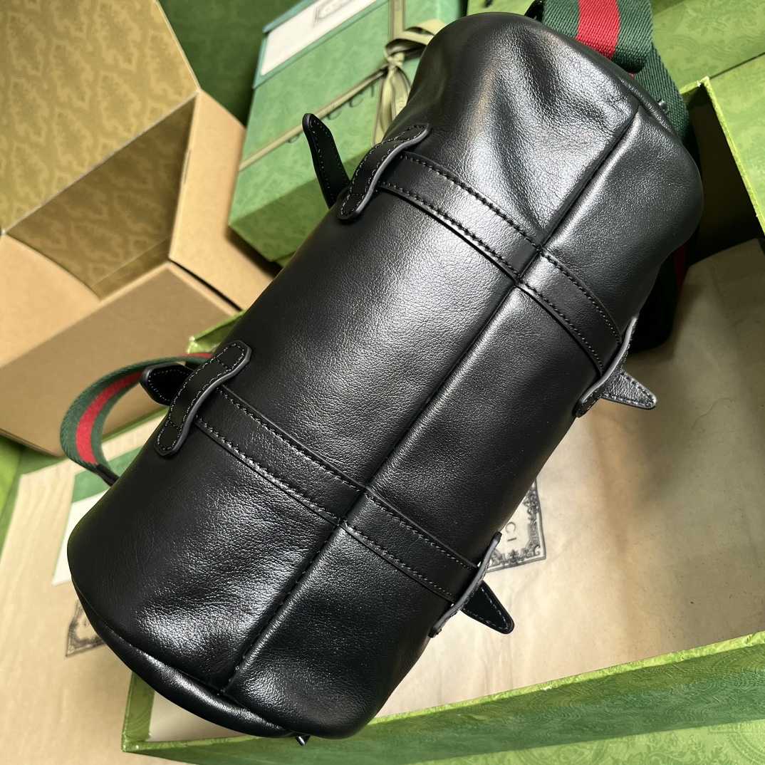 Gucci Small Duffle Bag With Tonal Double G(28.5-16-16cm) - DopestKickz