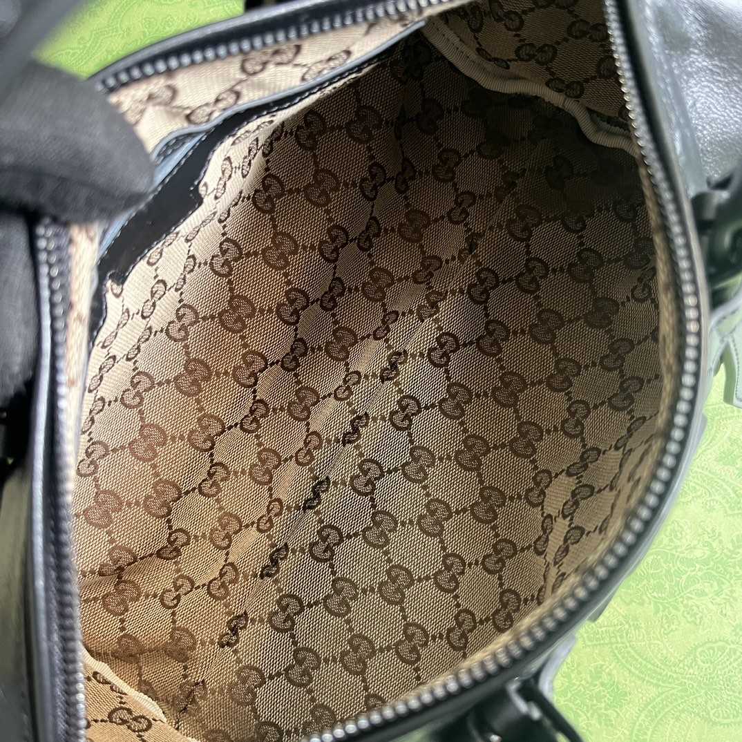 Gucci Small Duffle Bag With Tonal Double G(28.5-16-16cm) - DopestKickz