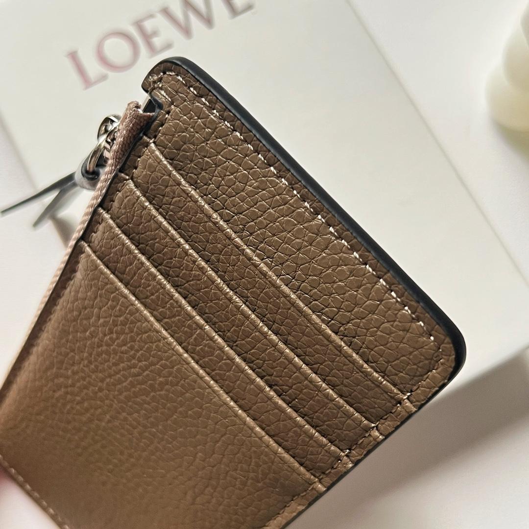 Loewe Coin Cardholder In Soft Grained Calfskin - DopestKickz