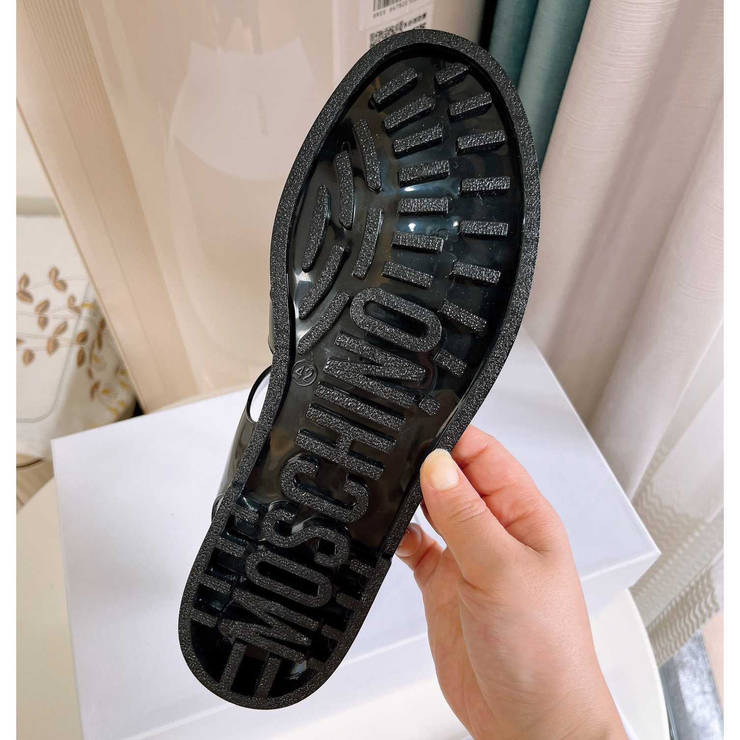 Moschino Logo-plaque Closed-Toe Sandals - DopestKickz