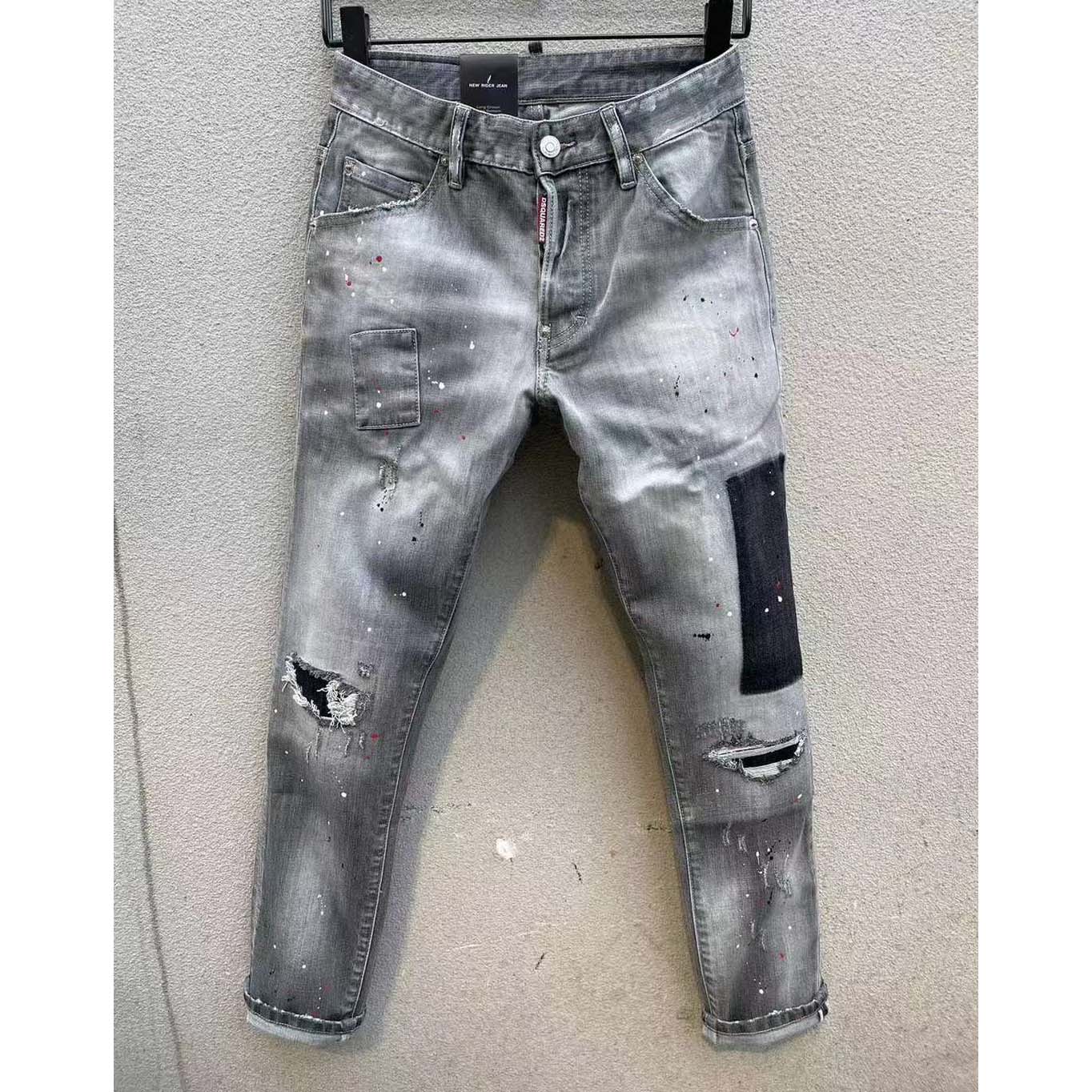 Dsquared2 Patch-Detail Cool Guy Slim Jeans    DSQ107 - DopestKickz