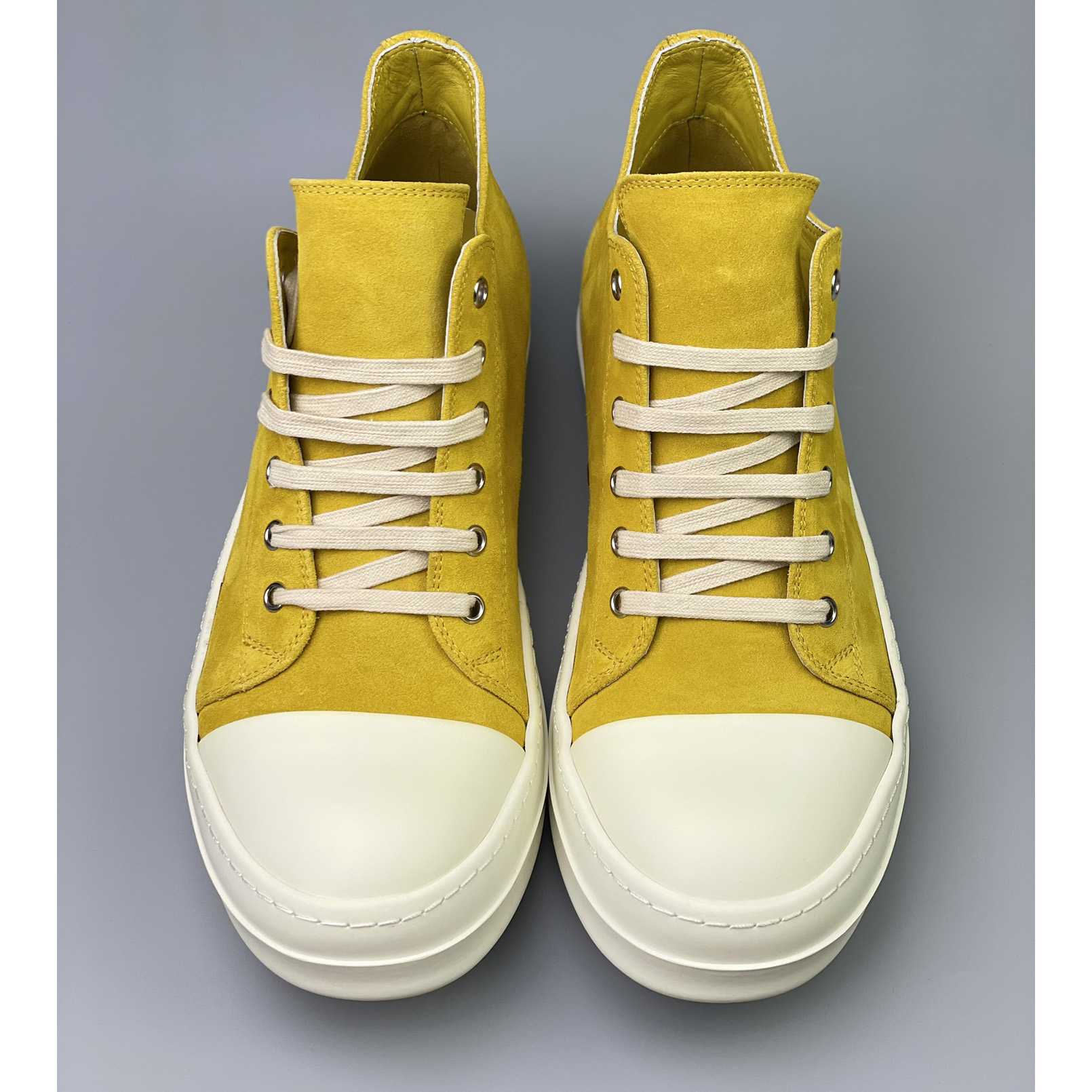 Rick Owens Drkshdw Low Top Ramones Sneakers - DopestKickz