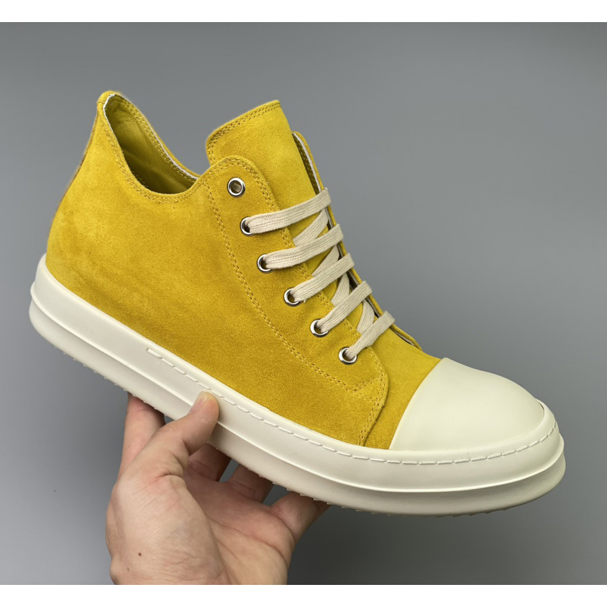 Rick Owens Drkshdw Low Top Ramones Sneakers - DopestKickz