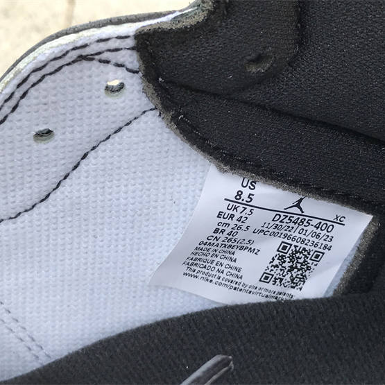  Air Jordan 1 High OG “UNC Toe” Sneaker     DZ5485-400 - DopestKickz