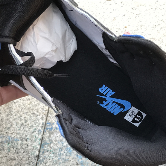  Air Jordan 1 High OG “UNC Toe” Sneaker     DZ5485-400 - DopestKickz