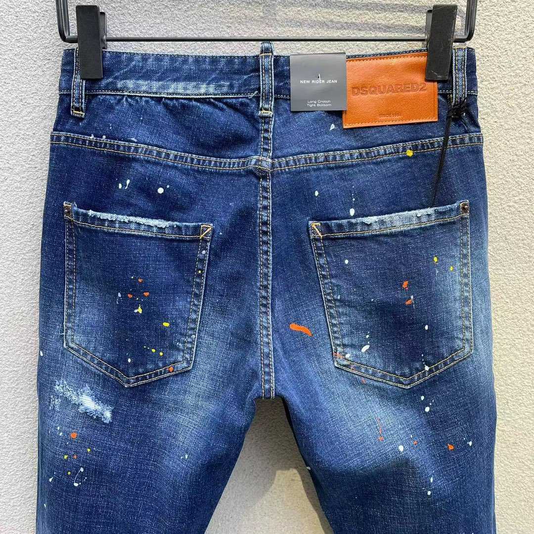 Dsquared2 Tidy Biker Slim-Fit Denim Jeans   DSQ108 - DopestKickz