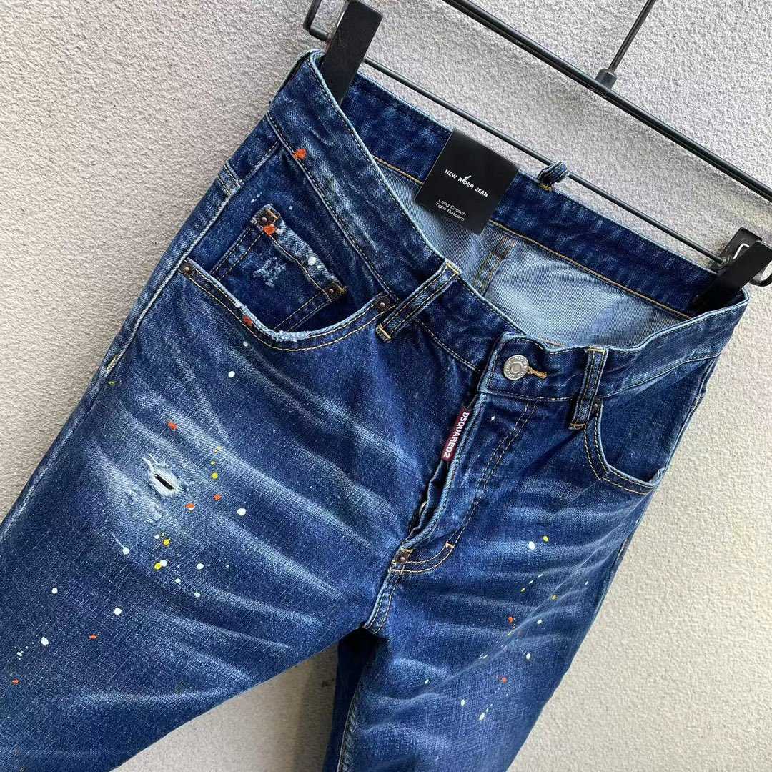 Dsquared2 Tidy Biker Slim-Fit Denim Jeans   DSQ108 - DopestKickz