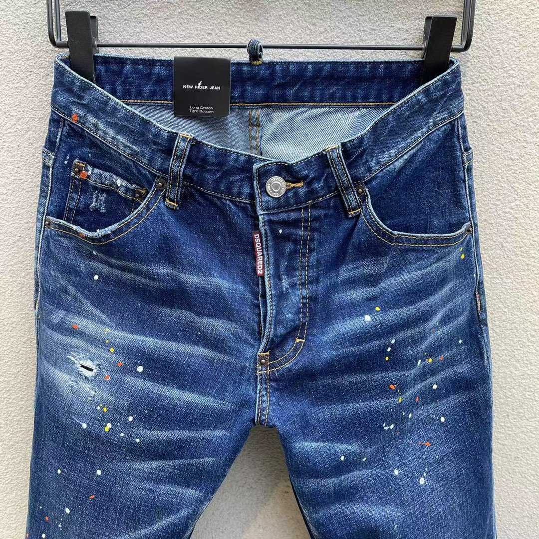 Dsquared2 Tidy Biker Slim-Fit Denim Jeans   DSQ108 - DopestKickz