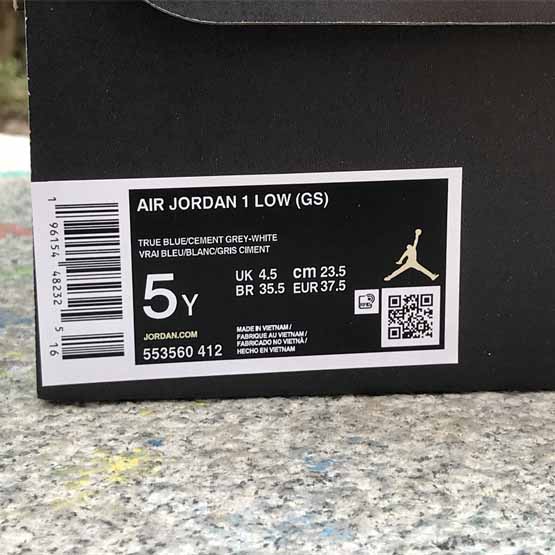 Air Jordan 1 Low Sneaker     553560-412 - DopestKickz