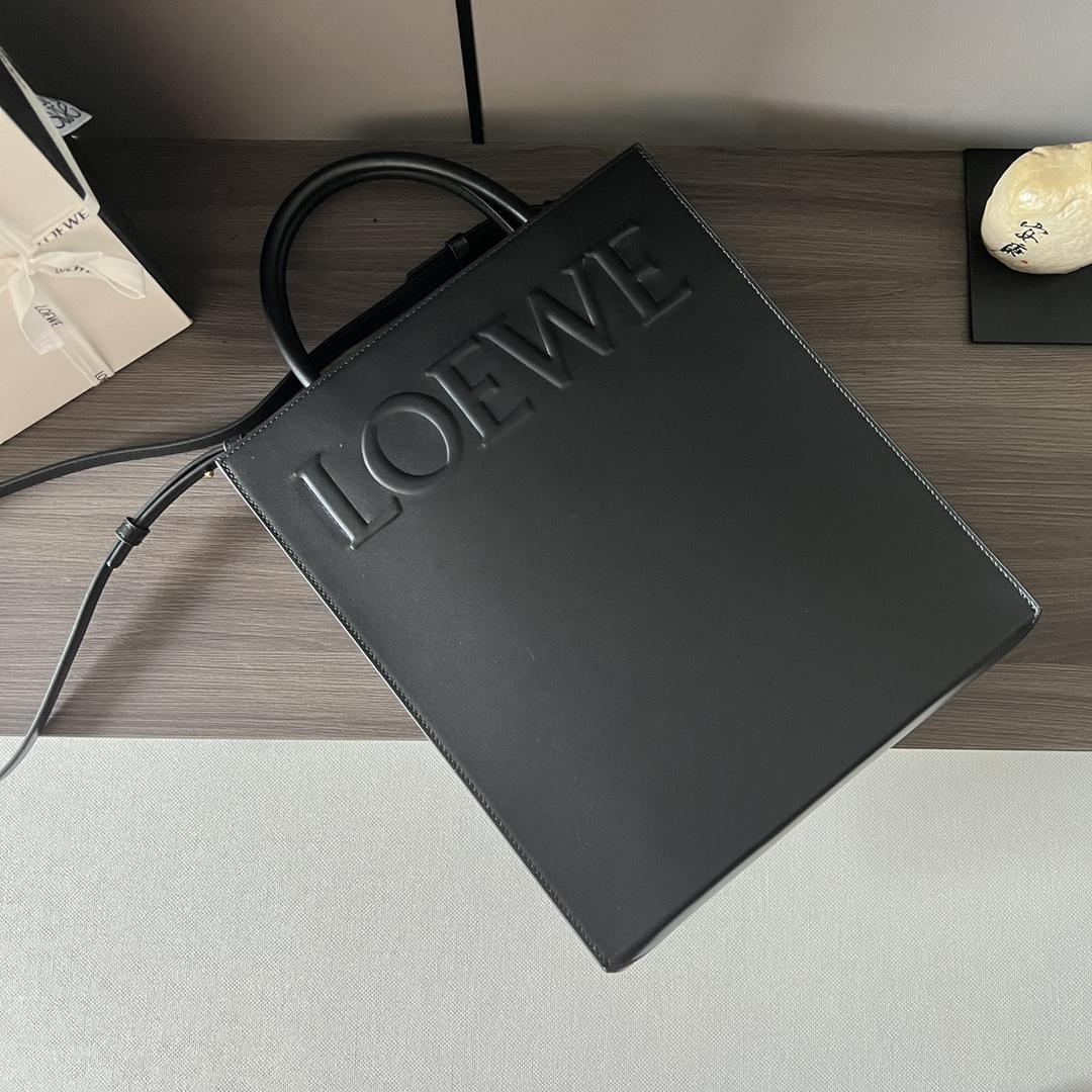 Loewe Standard A4 Tote In Sleek Calfskin - DopestKickz