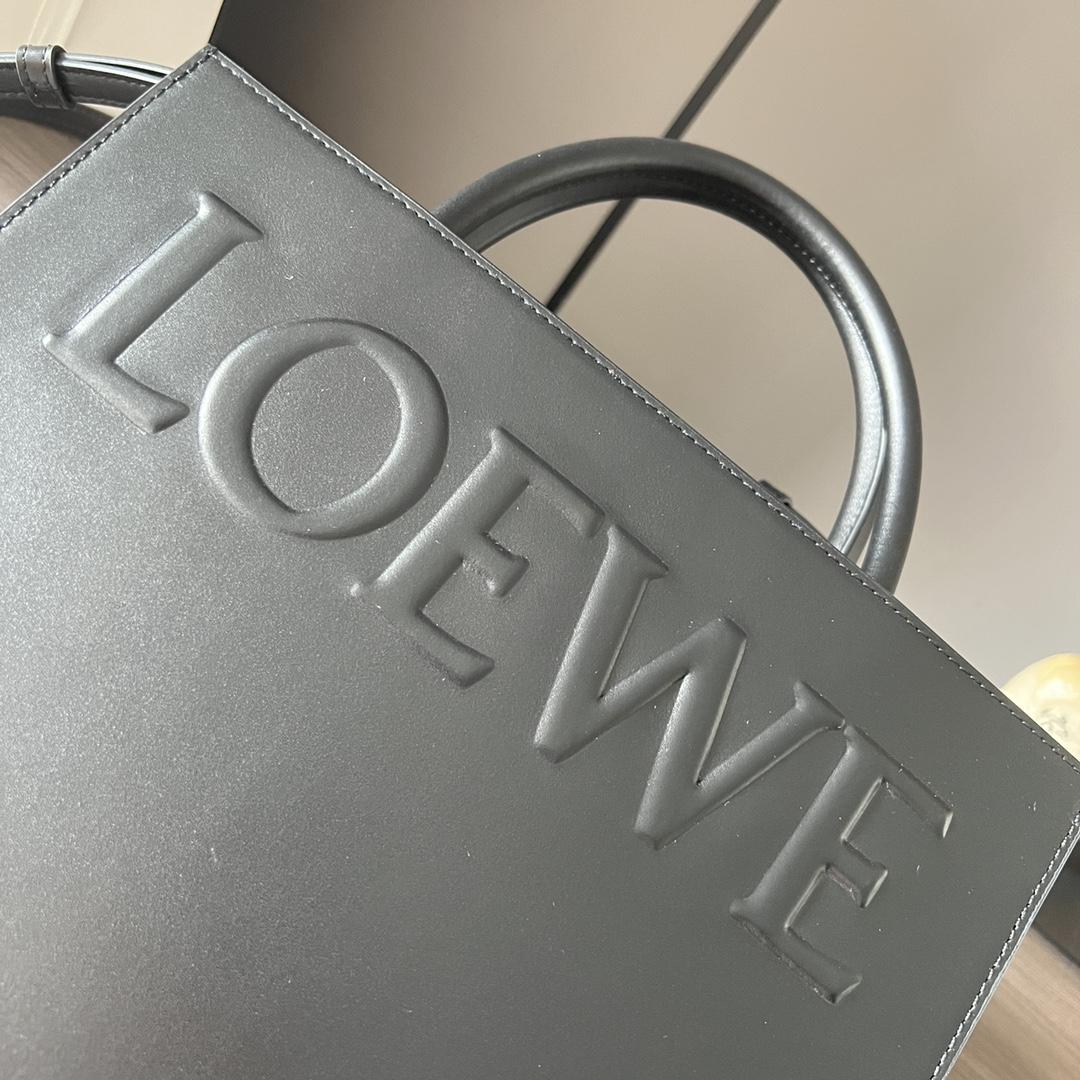 Loewe Standard A4 Tote In Sleek Calfskin - DopestKickz
