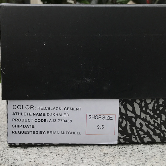 Air jordan 3 X DJ Khaled “Grateful” Sneakers   AJ3-770438 - DopestKickz