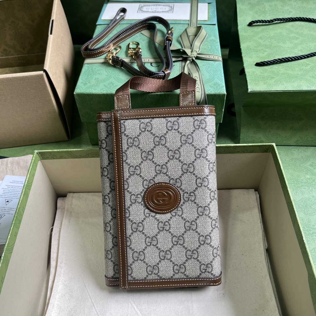 Gucci GG Top Handle Wallet(20-16-8.5cm) - DopestKickz