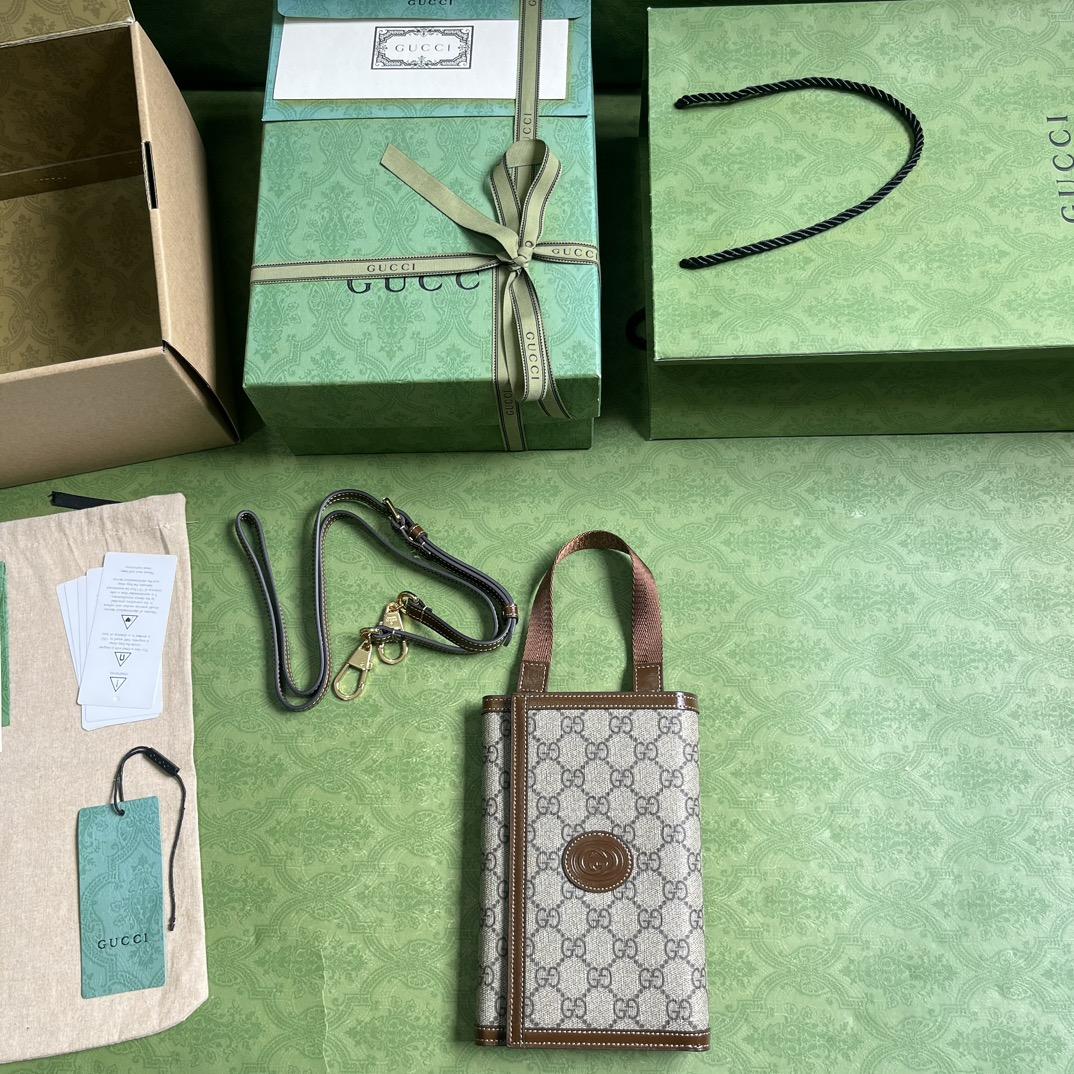 Gucci GG Top Handle Wallet(20-16-8.5cm) - DopestKickz