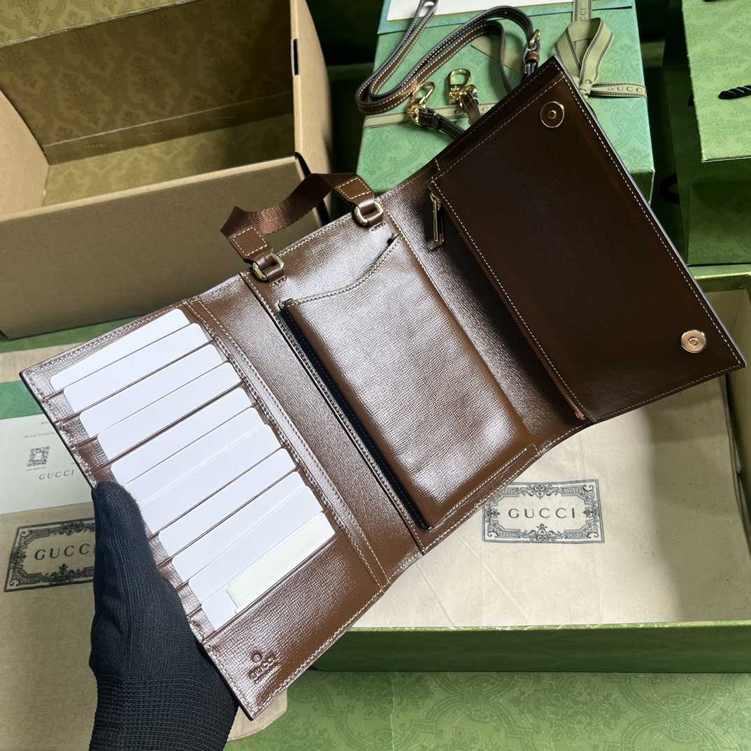 Gucci GG Top Handle Wallet(20-16-8.5cm) - DopestKickz
