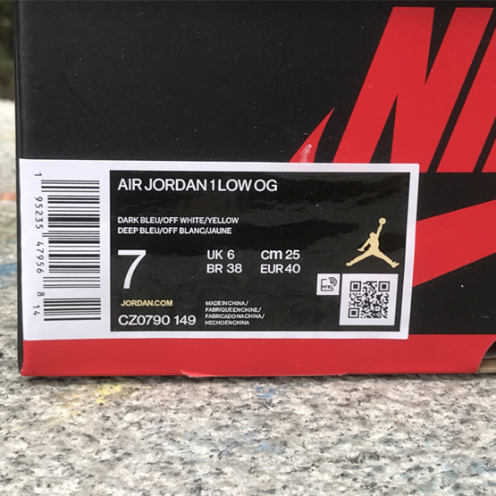 Air Jordan 1 Low Sneaker  CZ0790-149 - DopestKickz