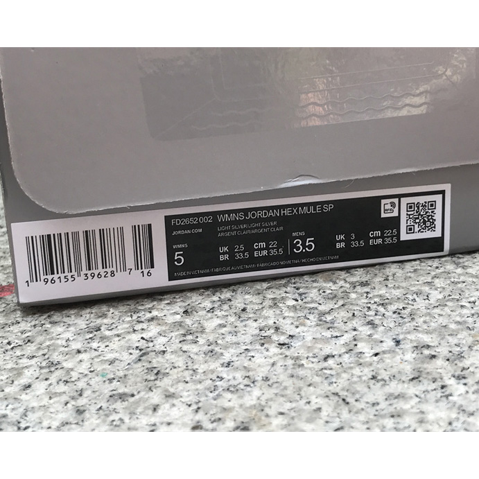 Jordan Hex Mule    FD2652-002 - DopestKickz