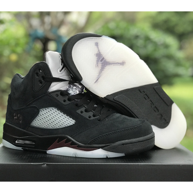 A Ma Maniére x Air Jordan 5 “Black” Sneakers      FD1330-001  - DopestKickz