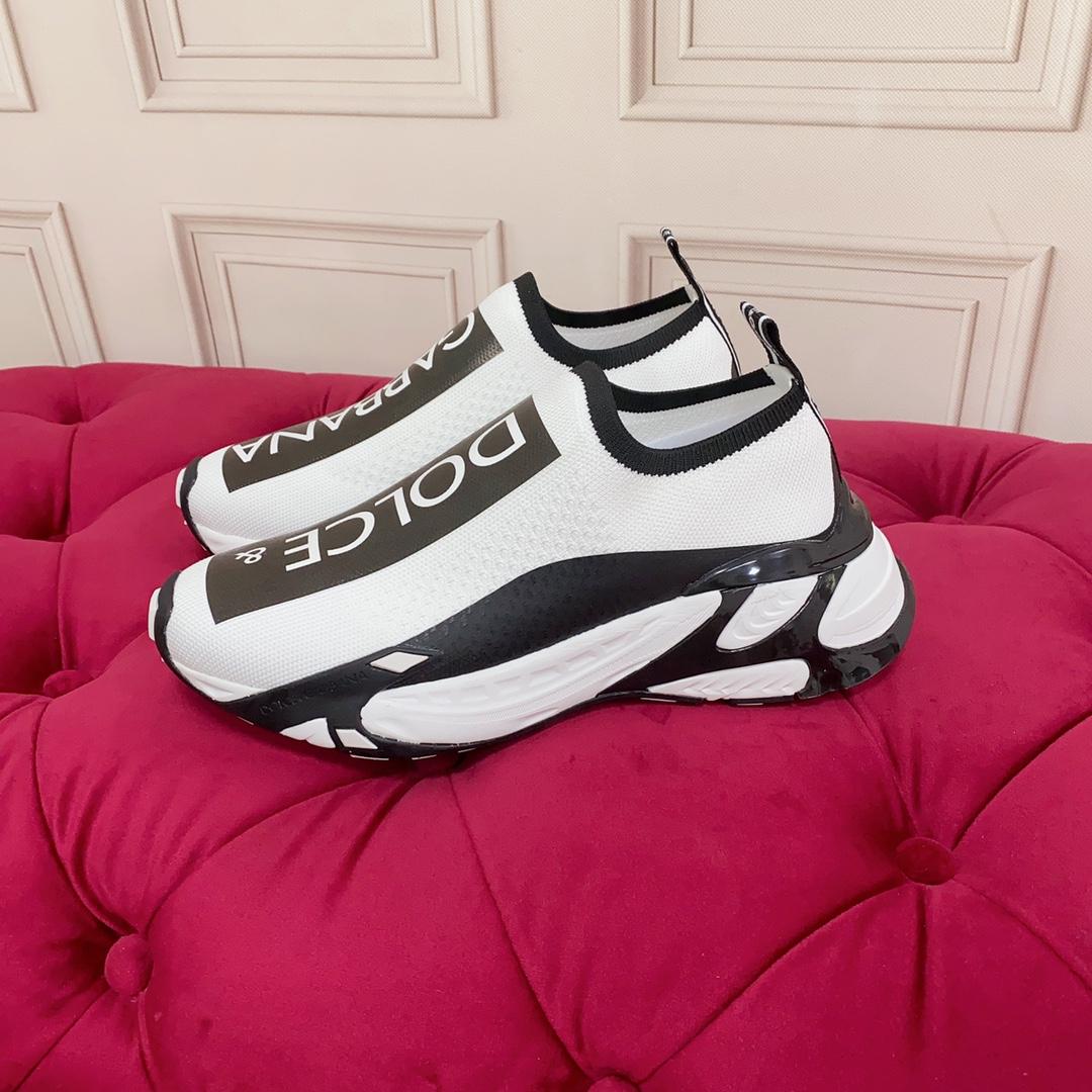 Dolce & Gabbana Stretch Mesh Fast Sneakers - DopestKickz