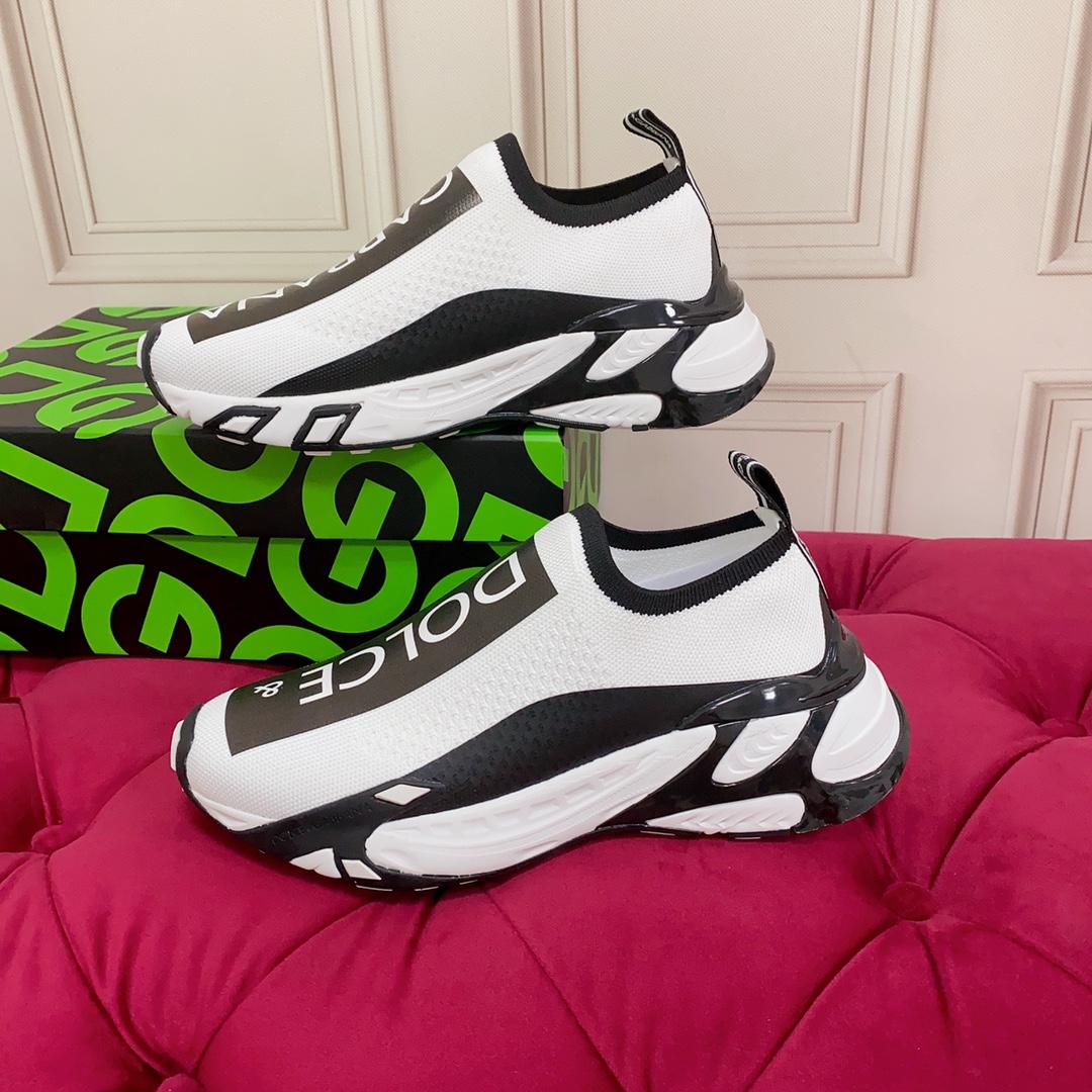 Dolce & Gabbana Stretch Mesh Fast Sneakers - DopestKickz