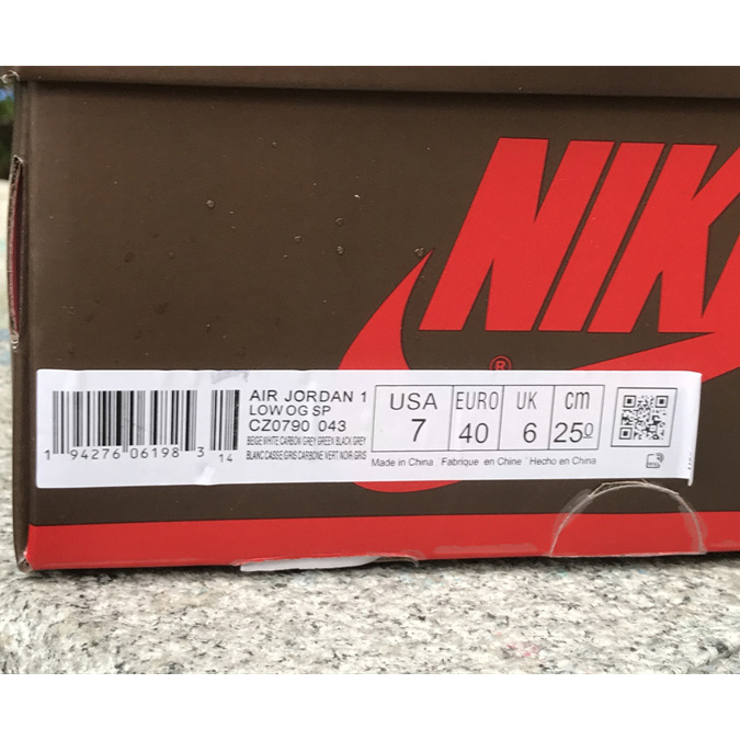 Travis Scott x Air Jordan 1 Low Sneaker      CZ0790-043 - DopestKickz