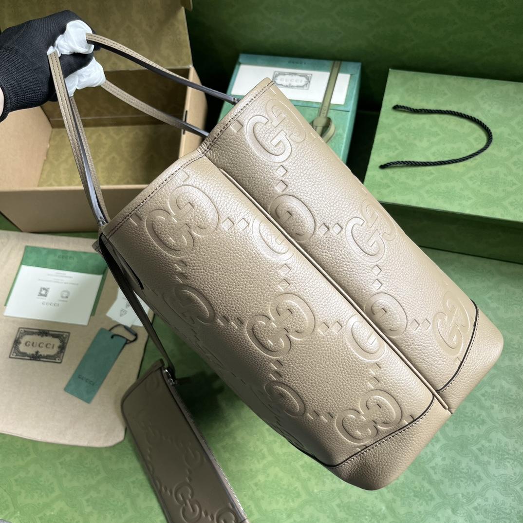 Gucci Jumbo GG Large Tote Bag(40-33-19CM) - DopestKickz