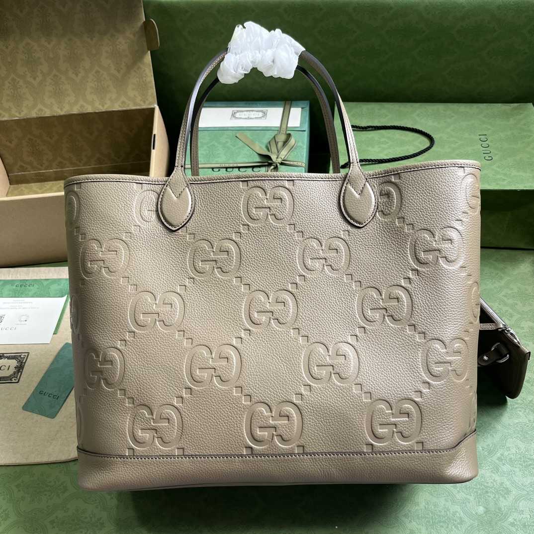 Gucci Jumbo GG Large Tote Bag(40-33-19CM) - DopestKickz