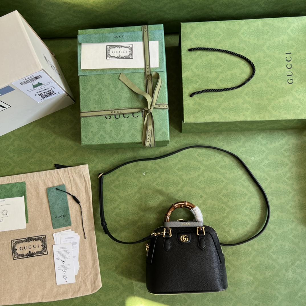 Gucci Diana Mini Tote Bag(20-16-8.5cm) - DopestKickz