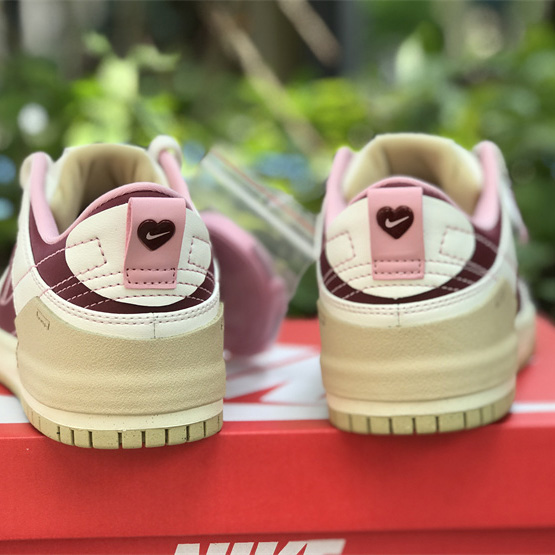  Nike Dunk Low Disrupt 2 “Valentine’s Day” Sneaker    FD4617-667 - DopestKickz
