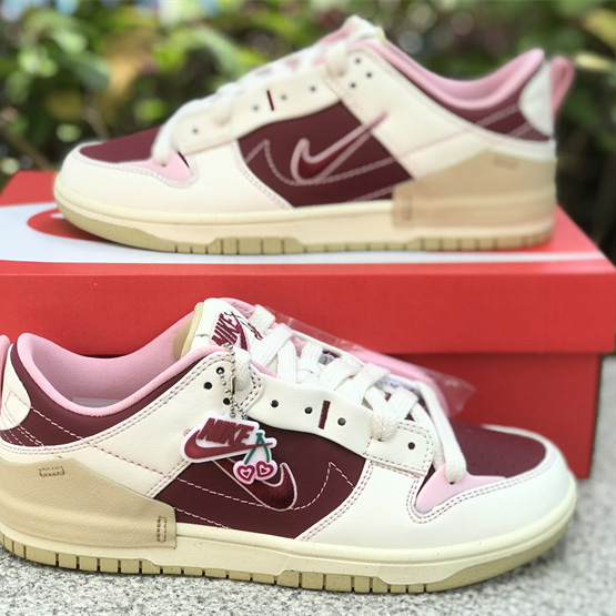  Nike Dunk Low Disrupt 2 “Valentine’s Day” Sneaker    FD4617-667 - DopestKickz
