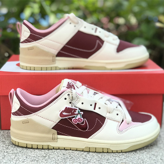  Nike Dunk Low Disrupt 2 “Valentine’s Day” Sneaker    FD4617-667 - DopestKickz