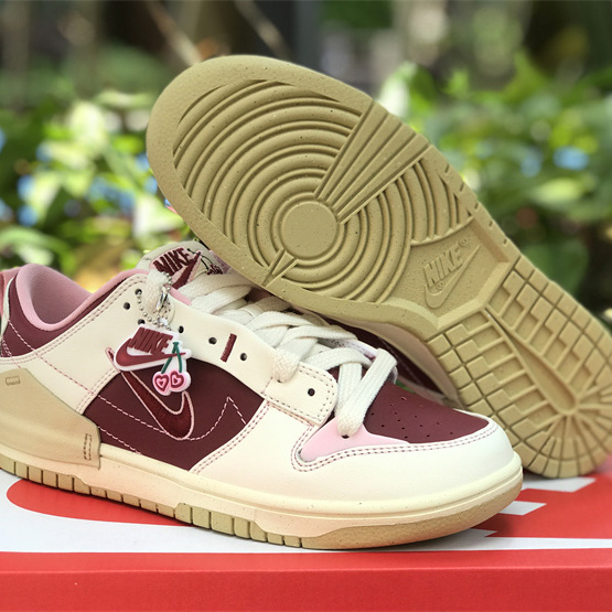  Nike Dunk Low Disrupt 2 “Valentine’s Day” Sneaker    FD4617-667 - DopestKickz